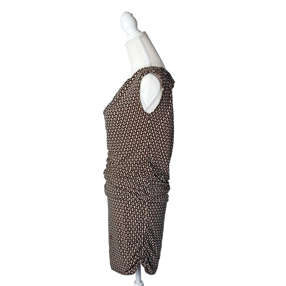 BCBGMaxAzria Womens Stretch Tube Dress Brown - Picture 3 of 8
